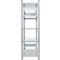 SSI Schäfer Rayonnage à tablettes enfichables VSR3000, rayonnage de base, 5 tablettes, charge admissible par élément 1000 kg, L 1282 x P 400 x H 1910 mm, acier galvanisé