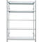 SSI Schäfer Rayonnage à tablettes enfichables VSR3000, rayonnage de base, 5 tablettes, charge admissible par élément 1000 kg, L 1282 x P 400 x H 1910 mm, acier galvanisé