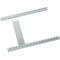 SSI Schäfer Rayonnage à tablettes enfichables VSR3000, rayonnage de base, 5 tablettes, charge admissible par élément 1000 kg, L 1282 x P 400 x H 1910 mm, acier galvanisé