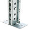 SSI Schäfer Rayonnage à tablettes enfichables VSR3000, rayonnage de base, 5 tablettes, charge admissible par élément 1000 kg, L 1282 x P 400 x H 1910 mm, acier galvanisé