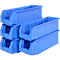 SSI Schäfer spaarpotten met open voorzijde LF 511, polypropeen, L 500 x B 156 x H 143 mm, 7,6 l, blauw, 5 stuks