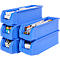 SSI Schäfer spaarpotten met open voorzijde LF 511, polypropeen, L 500 x B 156 x H 143 mm, 7,6 l, blauw, 5 stuks