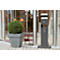 Staande asbak afval combinatie, 10 l, voor buiten, uv-bestendige coating