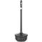 Staande asbak, gepoedercoat aluminium, 30 l, weerbestendig, Moonstonegrijs