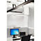 Staande ledlamp Spittler SL720, incl. daglichtsensor, indirect/direct schijnend, 8940 lm, wit-aluminium