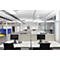 Staande ledlamp Spittler SL720, incl. daglichtsensor, indirect/direct schijnend, 8940 lm, wit-aluminium