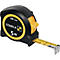 STABILA Taschenrollbandmaß BM 100, 5m x 19mm, EG II, ABS/TPE Gehäuse, Metall-Clip