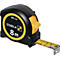 STABILA Taschenrollbandmaß BM 100, 8m x 25mm, EG II, ABS/TPE Gehäuse, Metall-Clip