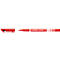 Stabilo Fineliner Sensor, Strichbreite 0,7 mm, rot, 10 St.