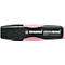 A pink highlighter by Stabilo Green Boss with a black casing.