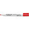 White, red STAEDTLER whiteboard marker with red cap and nib. Inscription: Lumocolor.