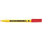 Yellow and red highlighter. The highlighter says "STAEDTLER." The pen has a red cap.