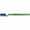 Green highlighter with blue cap. The text "STAEDTLER Textsurfer gel" is visible on the pen.