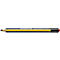 STAEDTLER Noris® Stylo de saisie numérique Jumbo, pour les appareils compatibles EeMR, pointe interchangeable, 4096 niveaux de pression, reconnaissance de la paume, gomme numérique, forme triangulaire, matériau durable à base de bois, noir-jaune.