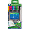 STAEDTLER triplus fineliner 334, DRY SAFE, 0,3 mm, ergonomisch, afwasbaar, assorti kleuren, set van 10