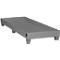 Stahl-Auffangwanne ohne Gitterrost, 2400 x 800 mm, grau RAL 7005