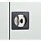 Stahlschrank, B 916 x T 422 x H 1950 mm, lichtgrau RAL 7035