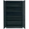 Stahlschrank, H 1950 x B 1200 x T 420 mm, anthrazitgrau 7016