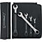STAHLWIL Combinatiesleutelset 17F/5, plat, SW 8-19 mm, chroom-gelegeerd staal, 72 tanden, 5 st.