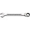 STAHLWILLE Maulringratschenschlüssel 17F, SW 13 mm, L 182 mm, Chrom-Alloy-Stahl, 72 Zähne, flach, verchromt