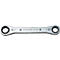 Stahlwille ratelringsleutel 25, SW 12 x 13 mm, lengte 170 mm, chroom-legering staal, twaalfkant