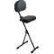 Stahulp meychair Futura Light AF-SR-11025, opklapbaar &amp; zithoogte verstelbaar, zonder opstaphulp, B 370 x D 210 x H 540-900 mm, staal &amp; stof, zwart