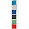Stalen kubuskast, afsluitbaar, 380 mm, corpus grijs en deur rood RAL 3020
