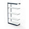 Stalen rek PROGRESS 2000, stellingsectie, zonder stellingsectie, H 1900 x B 750 x D 600 mm, zilveren frame