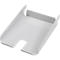 Stalen tray Treston ASSA5, voor inpaktafel met doosprofiel, DIN A5, uitsparing voor tapedispenser of handscanner, lichtgrijs