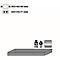 Standaard lade voor asecos veiligheidskasten van de series Q30, Q90 en S90, roestvrij staal 1.4016, B 1042 x D 462 x H 80 mm, 33 l, tot 150 kg