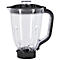 Standmixer Gutfels MU 8401 SWI, vermogen 240 W, volume 1,5 l, 2 functieniveaus, roestvrijstalen mes, niveau-indicator, batterijvoeding, zilver-zwart