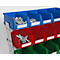 Standregal Schäfer Shop Select, mit 15 Sichtlagerkästen LF 211, B 535 x H 366 x T 165 mm