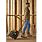 STANLEY Fatmax gereedschapskoffer, B 500 x D 360 x H 410 mm, telescopische handgreep, wielen, 600-denier nylon, zwart geel