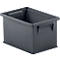 Stapelbak 14/6-4, 2,5 l, gerecyclede kunststof, ijzergrijs, 40 stuks 