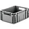 Stapelbak Euro serie MF 4170- polypropeen - L 400 x B 300 x H 170 mm - 14,6 l - open handgrepen -grijs