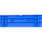 Stapelbak Eurobox MF 6420 - polypropeen - L 600 x B 400 x H 420 mm - 82,9 L - open handgrepen - blauw