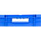 Stapelbak Eurobox MF 6420 - polypropeen - L 600 x B 400 x H 420 mm - 82,9 L - open handgrepen - blauw