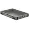 Stapelbak Eurobox serie EF 6070 - PP - L 600 x B 400 x H 75 mm - 14,3 l - gesloten wanden - gesloten handgrepen - grijs