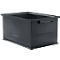 Stapelbak serie 14/6-230, van PP, ESD-geleidend, inhoud 26 l, zwart