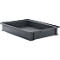 Stapelbak serie 14/6-2F, van PP, ESD-geleidend, inhoud 8 l, zwart