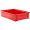 Stapelbak serie 14/6-2G, van polypropyleen, met verzonken handgreep, inhoud 10,3 L, rood