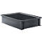Stapelbak serie 14/6-2G, van PP, ESD-geleidend, inhoud 10,3 l, zwart