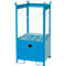 Stapelpallet voor vaten Bauer FSP-1 D, gaaswanden, capaciteit 1 x 200 l vat, blauw