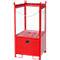 Stapelpallet voor vaten Bauer FSP-1 D, gaaswanden, capaciteit 1 x 200 l vat, rood
