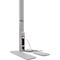 STARIS LED-staanlamp, 80 W, 10070 lm, 3000 - 6000 K, dimbaar, directe/indirecte verlichting, voor computerwerkplekken, daglichtsensor, 3 stopcontacten, zilver