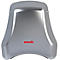 Starmix T-C1 M handdroger, netvoeding, infraroodschakelaar, 1550 W, 38 l/s, 345 km/u, roestvrij staal, grijs