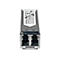 Ein silberfarbener SFP-Transceiver mit verschiedenen Kennzeichnungen, u.a. StarTech.com und technische Details.