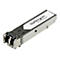 Ein silbernes SFP-Modul mit Aufschrift StarTech.com und "Hard-to-find made easy".