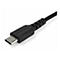 StarTech.com 1m USB-C Ladekabel - Langlebiges USB 2.0 Typ C zu USB C Datenübertragungs-/Schnellladekabel - TPE Mantel Aramidfaser M/M 60W Schwarz - Samsung S10 S20 iPad Pro MS Surface (RUSB2AC1MB) - USB Typ-C-Kabel - USB-C zu USB-C - 1 m