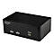 StarTech.com 2 Port DisplayPort Dual Monitor KVM Switch - DisplayPort KVM - 4K 60 Hz - KVM-/Audio-/USB-Switch - 2 Anschlüsse
